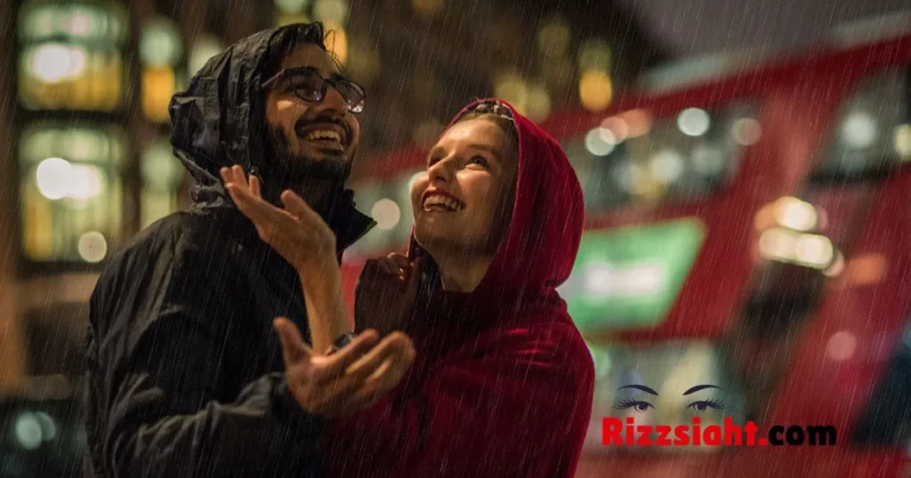 Romantic Rain Rizz Lines