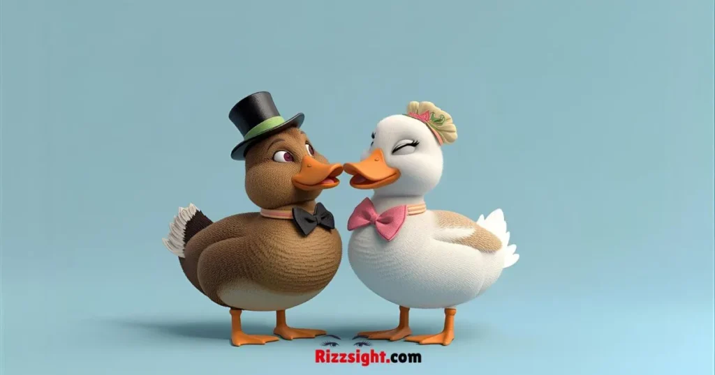 Romantic Duck Rizz Lines
