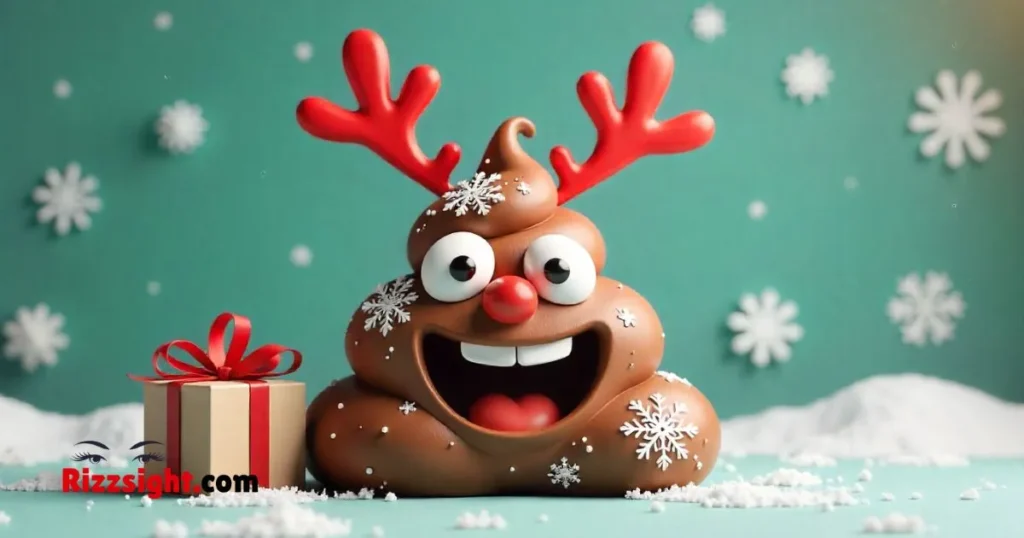 Flirty Christmas Poop Puns