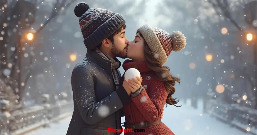 Tiktok Snowball Kiss