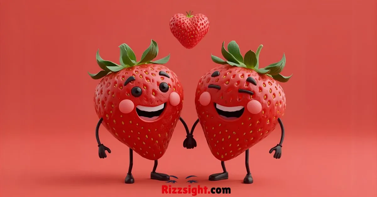 Strawberry Rizz Pick Up Lines