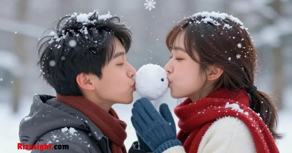 Snowball Kiss Considered Romantic