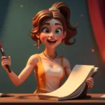 Screenwriter–starlet Joke