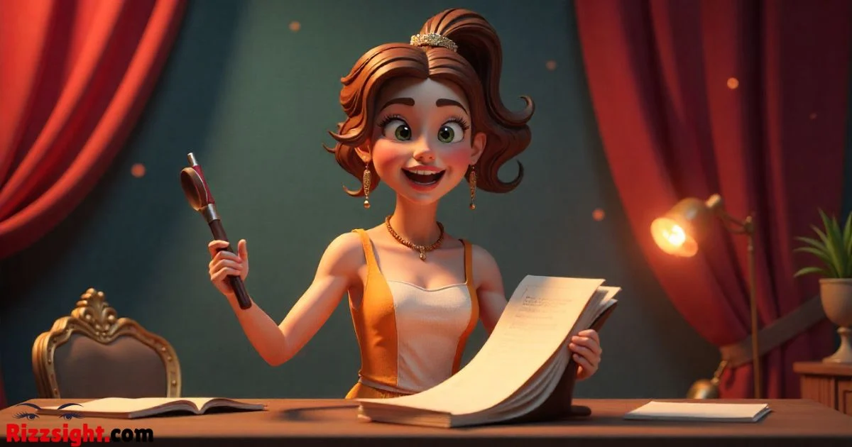 Screenwriter–starlet Joke