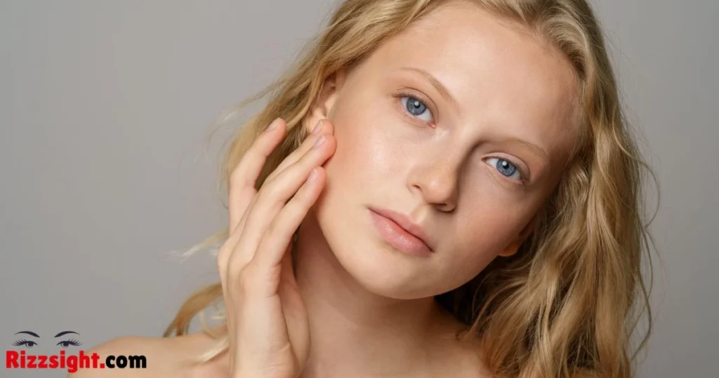 Funny Blue Eye Rizz Line