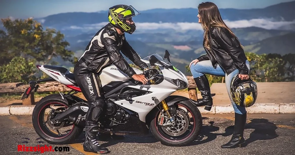 Short Bike Love Captions